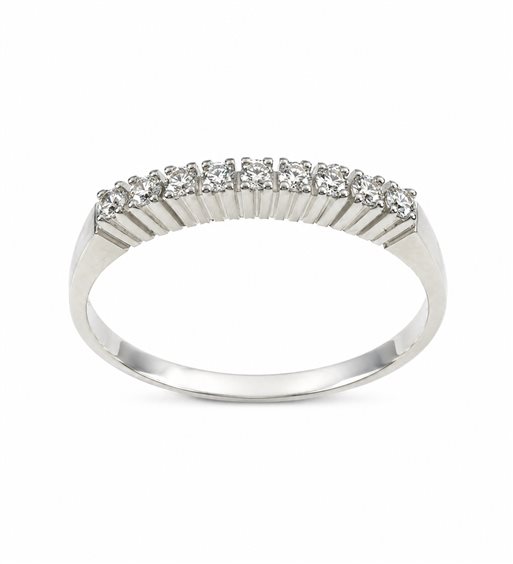 Anneau Promesse Femme in Or Diamante 0.20 Ct AN410020 - AN410020